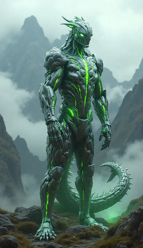 Half-human half-dragon