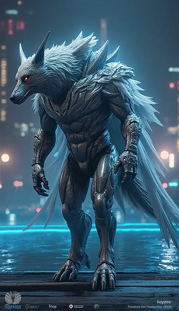 “Mixing of Wolf + Falcon + Shark”.