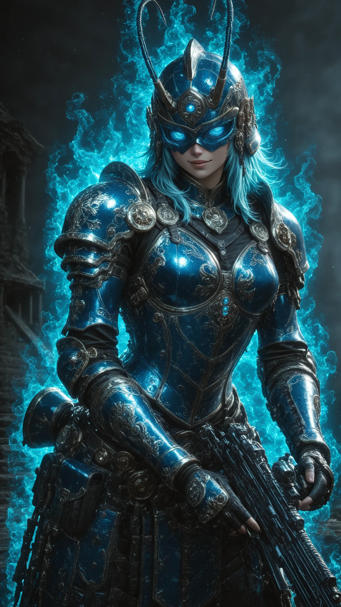 High Quality, Ultra Detailed, Professional Photography Warrior Ant I