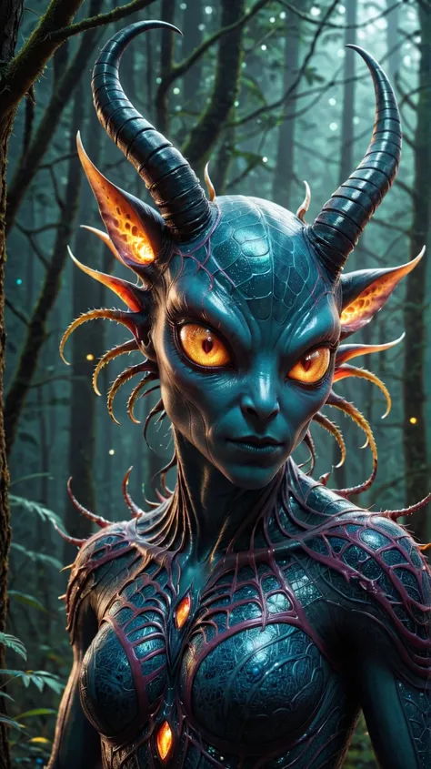 Mystic Monster Fantastic and mysterious. alien. terrifying, nightmarish